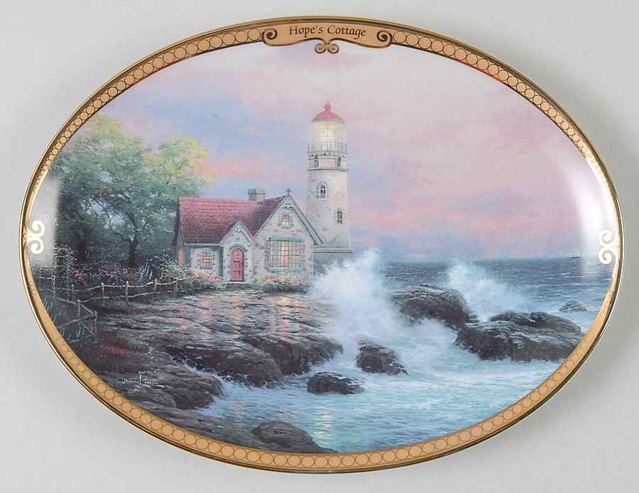 Scenes of Serenity Hope's Cottage - No Box by Bradford Exchange-1