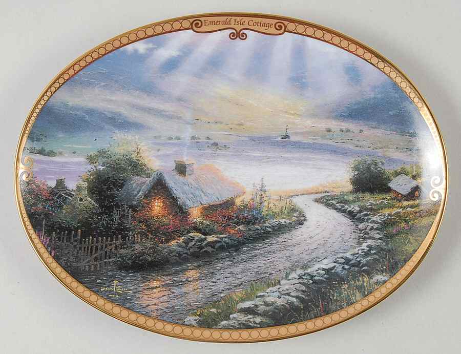 Scenes of Serenity Emerald Isle Cottage - No Box by Bradford Exchange-1