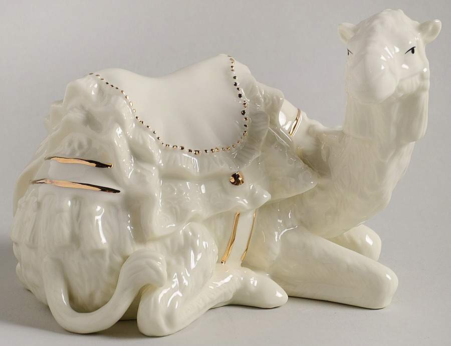 Classic Nativity Camel - No Box by Belleek Pottery (Ireland)-1