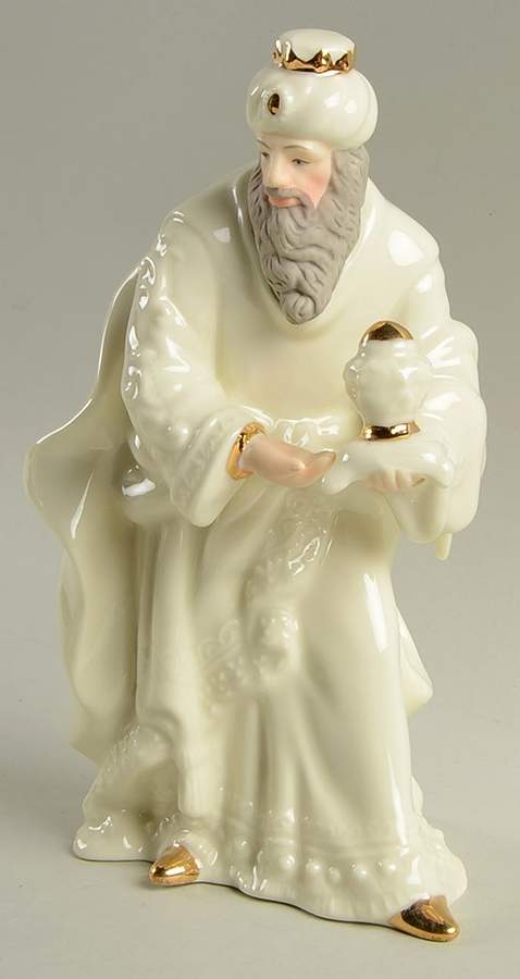 Classic Nativity Melchoir - No Box by Belleek Pottery (Ireland)-1