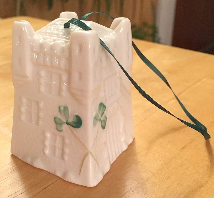 Castles of Ireland Blarney Castle - Boxed by Belleek Pottery (Ireland)-1