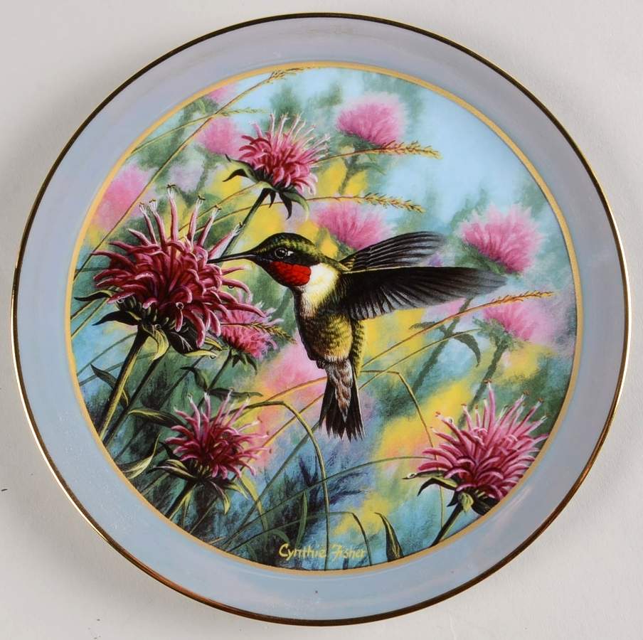 Moments in the Garden Ruby Treasures - No Box by Bradford Exchange-1