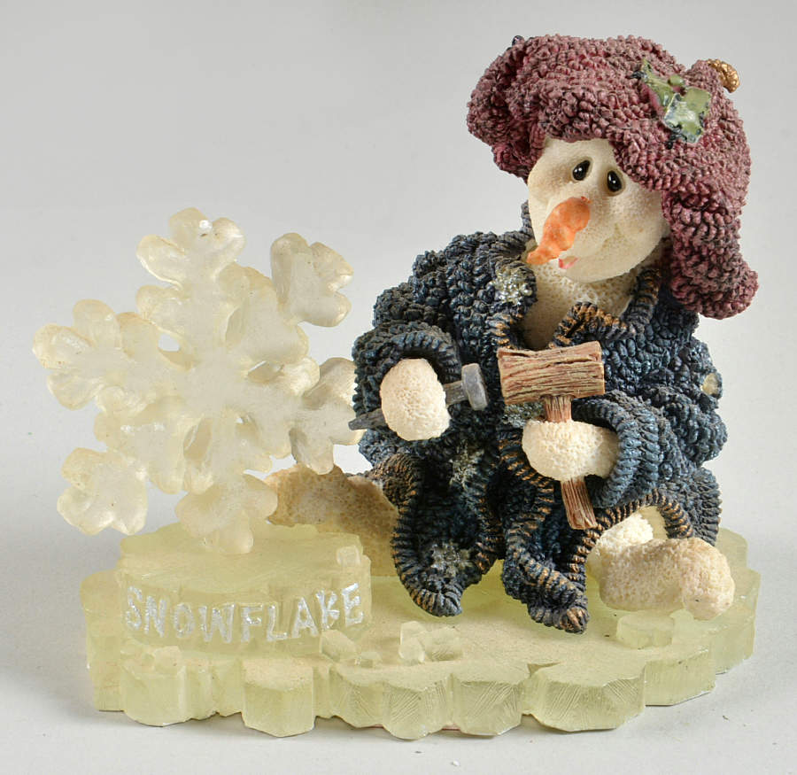 Wee Folkstone Collection Flakey Ice Sculptor - Boxed by Boyds Bears-1