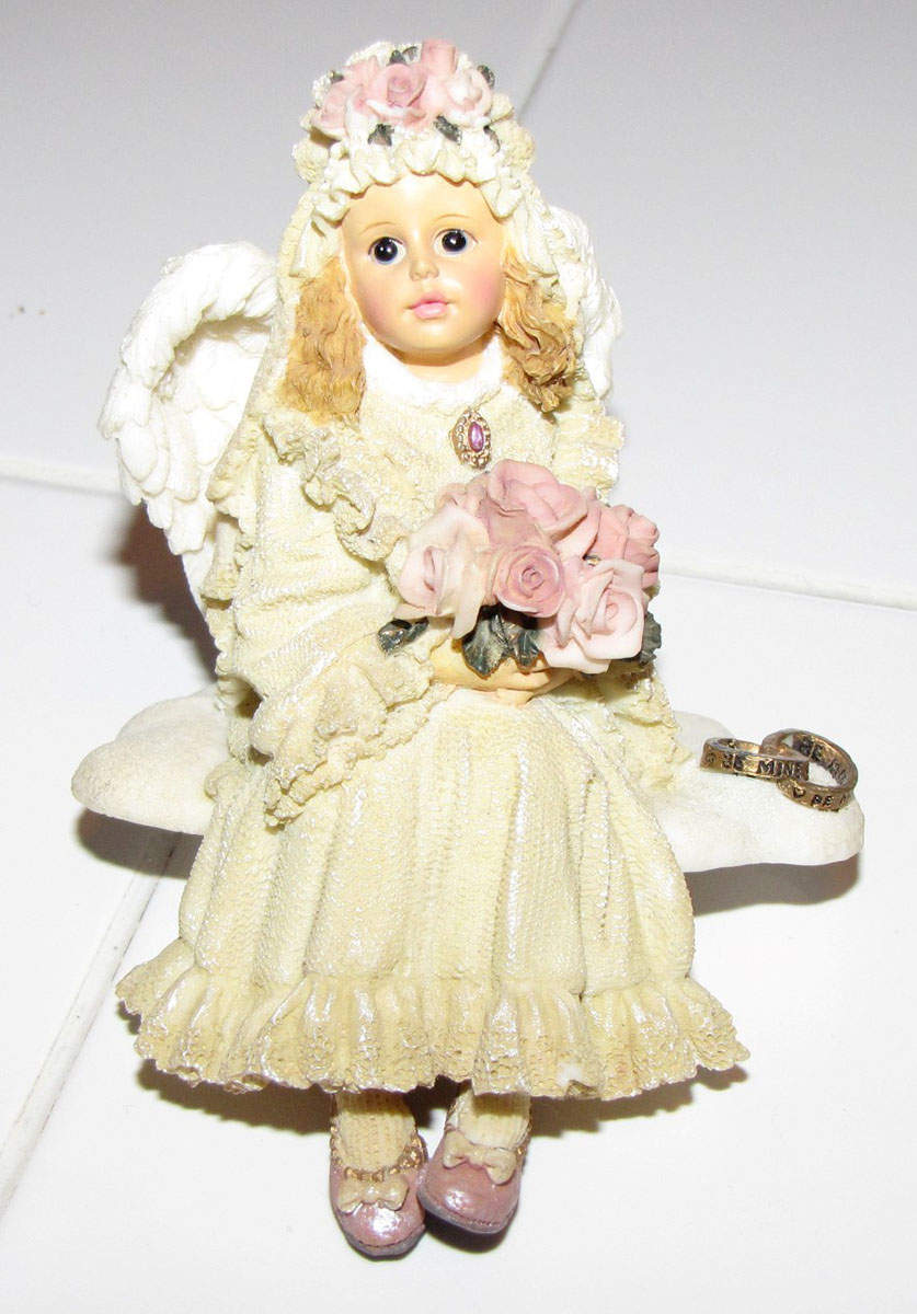 Wee Folkstone Collection Felicity Angelbliss - Boxed by Boyds Bears-1