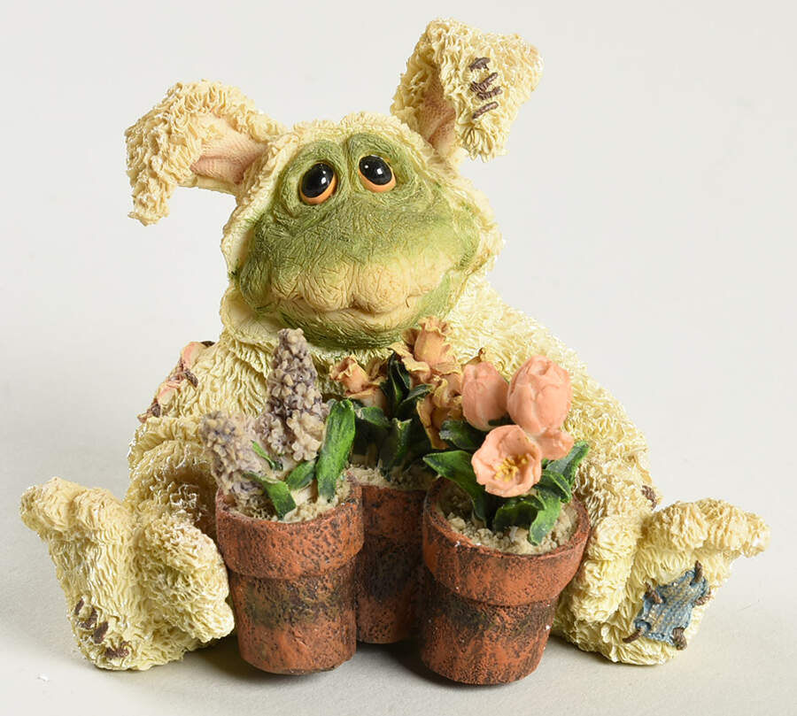 Wee Folkstone Collection Jeremiah Jellybean Pondhopper - Boxed by Boyds Bears-1