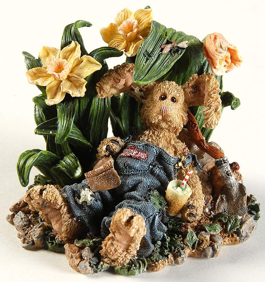 Wee Folkstone Collection Farmer McHare Best Intentions - No Box by Boyds Bears-1