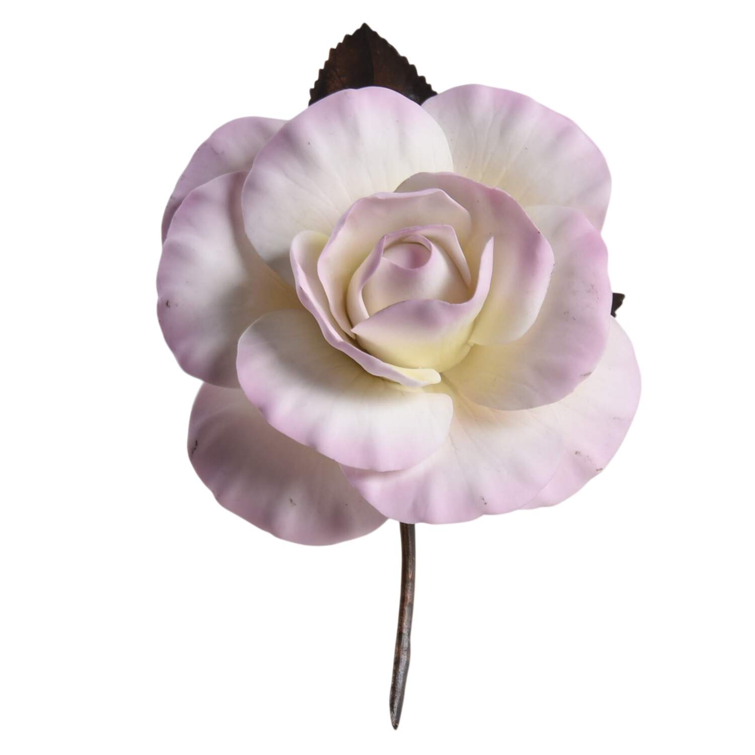 Porcelain & Bronze-Flowers Peace Rose - No Box by Boehm-1