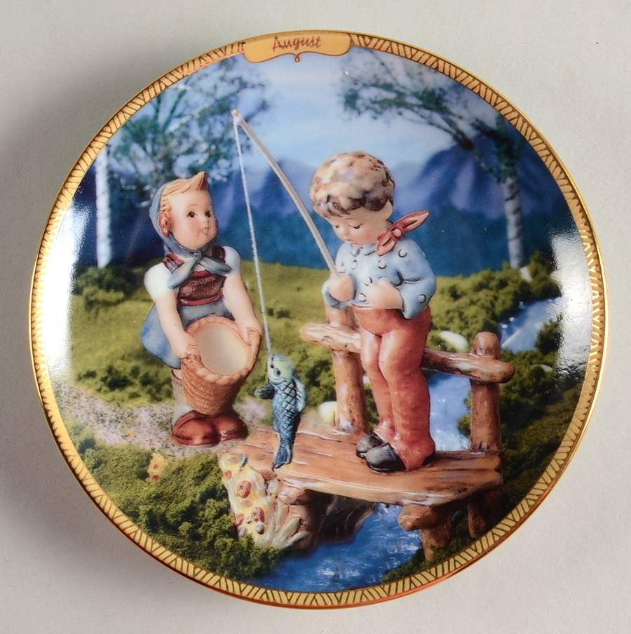 Hummel Seasons of Joy Calendar August - No Box by Bradford Exchange-1
