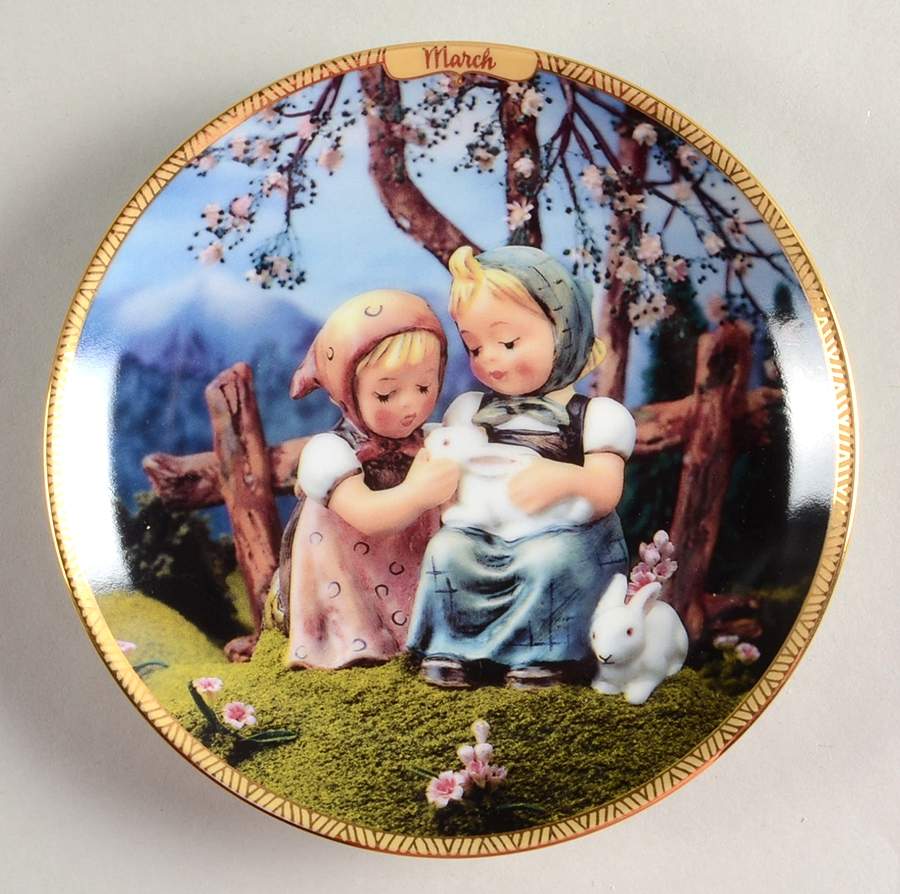 Hummel Seasons of Joy Calendar March - No Box by Bradford Exchange-1