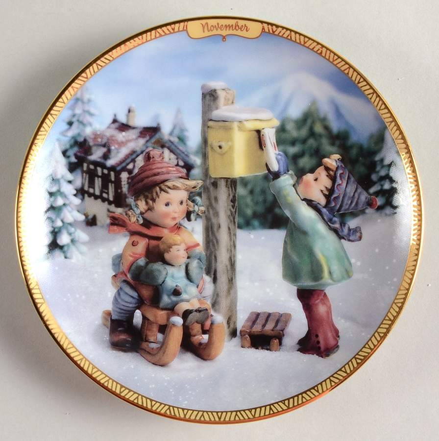Hummel Seasons of Joy Calendar November - No Box by Bradford Exchange-1