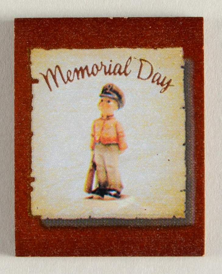 Hummel Seasons of Joy Calendar Memorial Day-Tile - No Box by Bradford Exchange-1