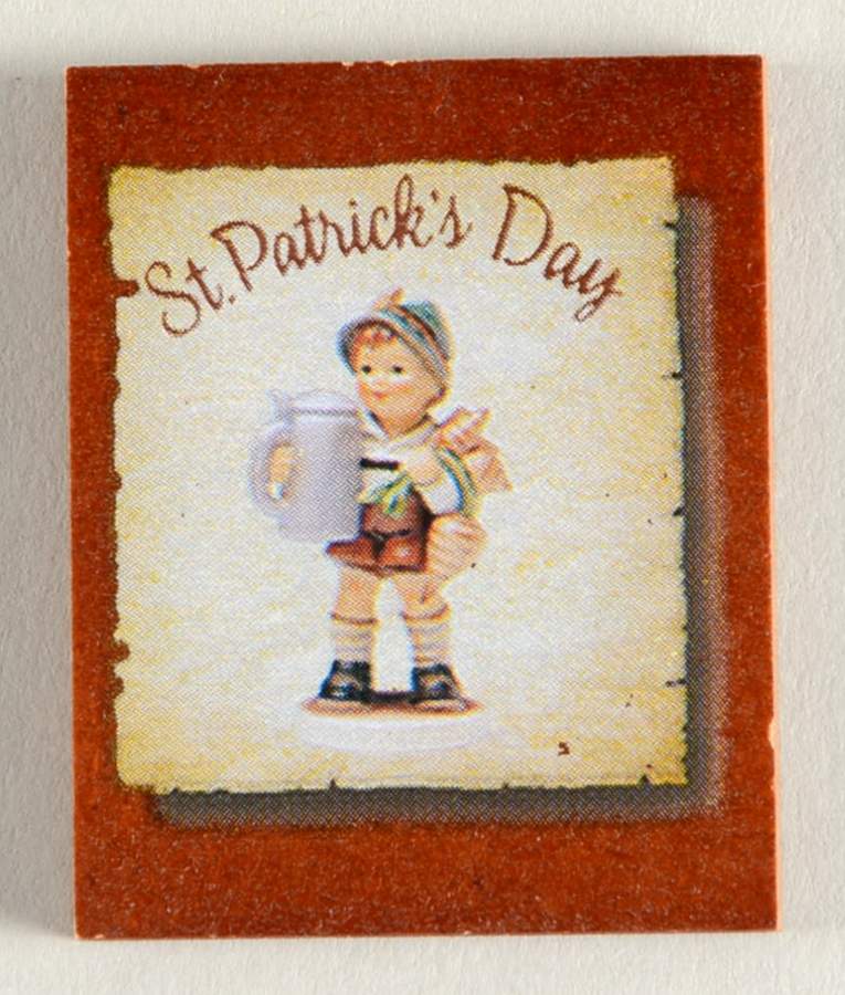 Hummel Seasons of Joy Calendar St. Patrick's Day-Tile - No Box by Bradford Exchange-1
