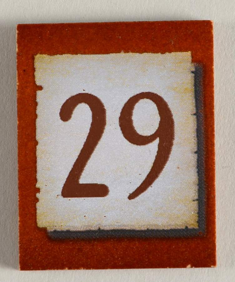 Hummel Seasons of Joy Calendar #29 Tile - No Box by Bradford Exchange-1