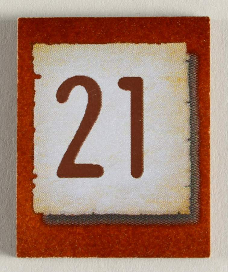 Hummel Seasons of Joy Calendar #21 Tile - No Box by Bradford Exchange-1