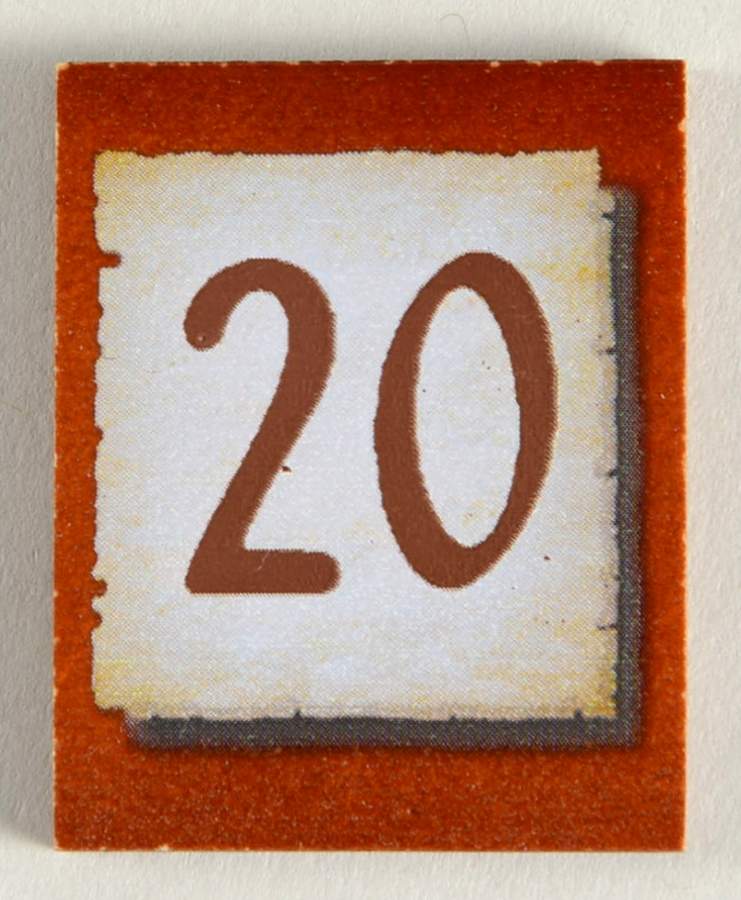 Hummel Seasons of Joy Calendar #20 Tile - No Box by Bradford Exchange-1