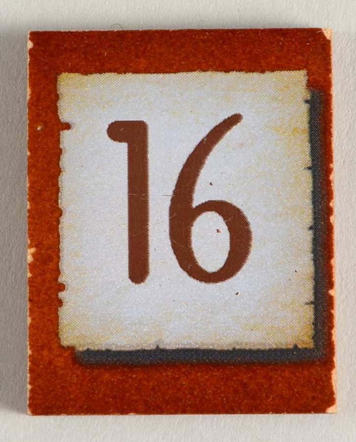 Hummel Seasons of Joy Calendar #16 Tile - No Box by Bradford Exchange-1
