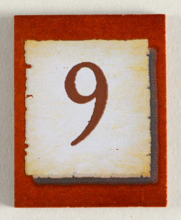 Hummel Seasons of Joy Calendar #9 Tile - No Box by Bradford Exchange-1