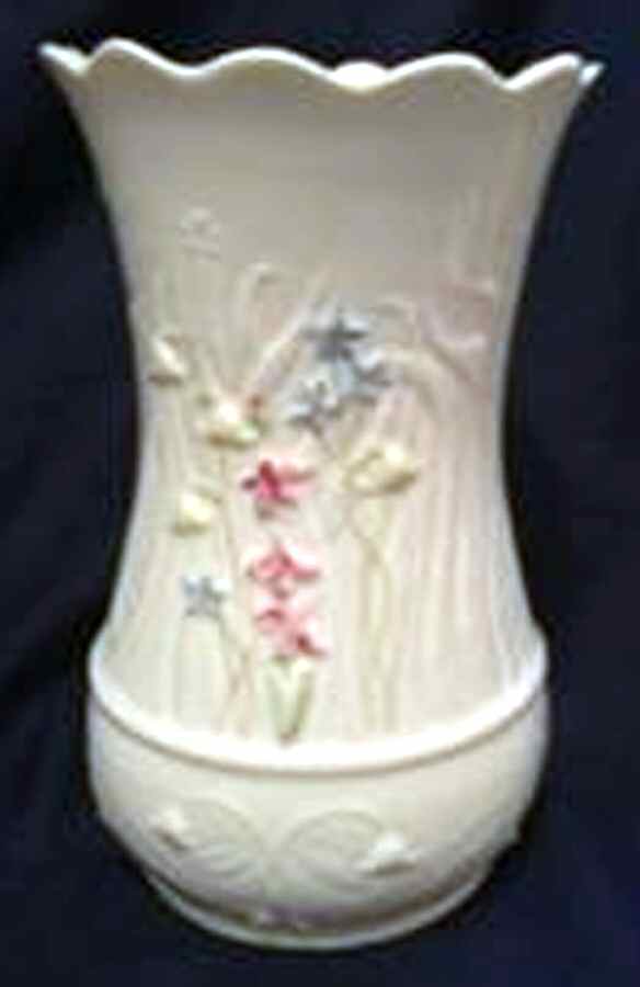Mayflowers Anniversary Vase Mayflowers Anniversary Vase - No Box by Belleek Pottery (Ireland)-1