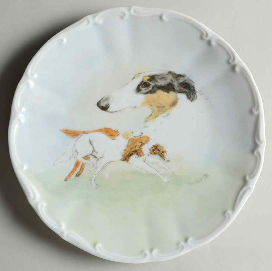 Dog Breeds Borzoi - No Box by Bareuther & Co-1