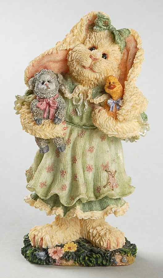 Hopsalots Polly Hopsalot-Springtime Friends - Boxed by Boyds Bears-1