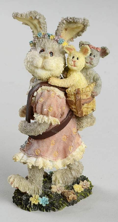 Hopsalots Mrs Twigley With Lila & Keefer - Boxed by Boyds Bears-1