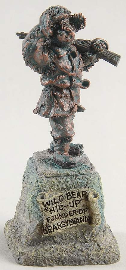 Boyds Town Village Wild Bear Hic-Up Monument - Boxed by Boyds Bears-1
