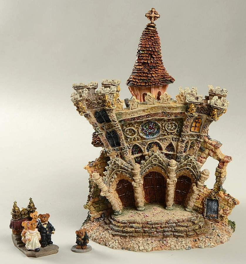 Boyds Town Village Town Cathedral - No Box by Boyds Bears-1