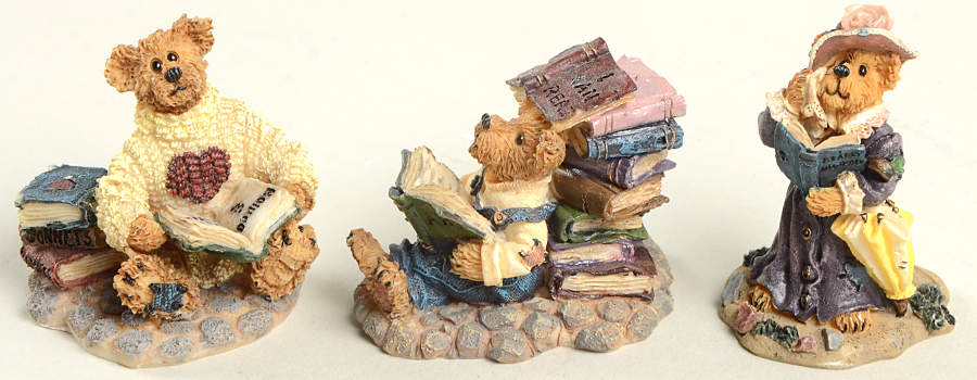 Boyds Town Village Wilson-Agatha-Norman - Boxed by Boyds Bears-1