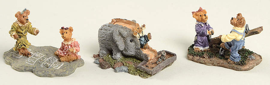 Boyds Town Village C.C. And Sawyer-Hop And Scotch - Boxed by Boyds Bears-1