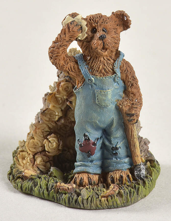 Boyds Town Village Edmund T Bear-Single - No Box by Boyds Bears-1