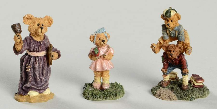 Boyds Town Village Bearly A School Folks - No Box by Boyds Bears-1