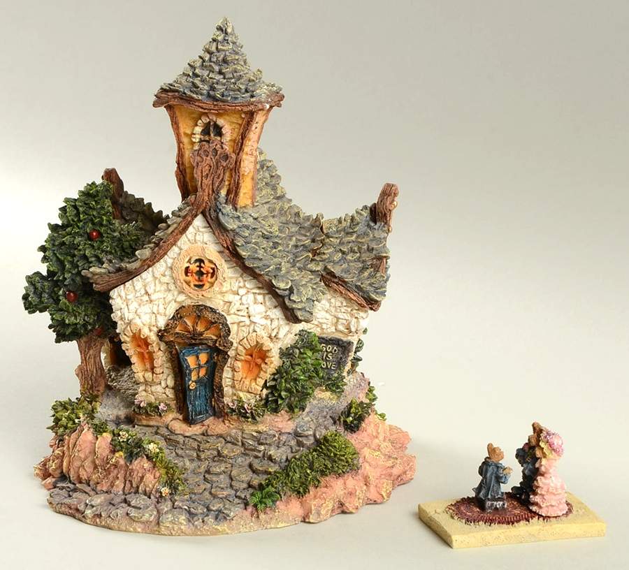 Boyds Town Village Chapel In The Woods - No Box by Boyds Bears-1