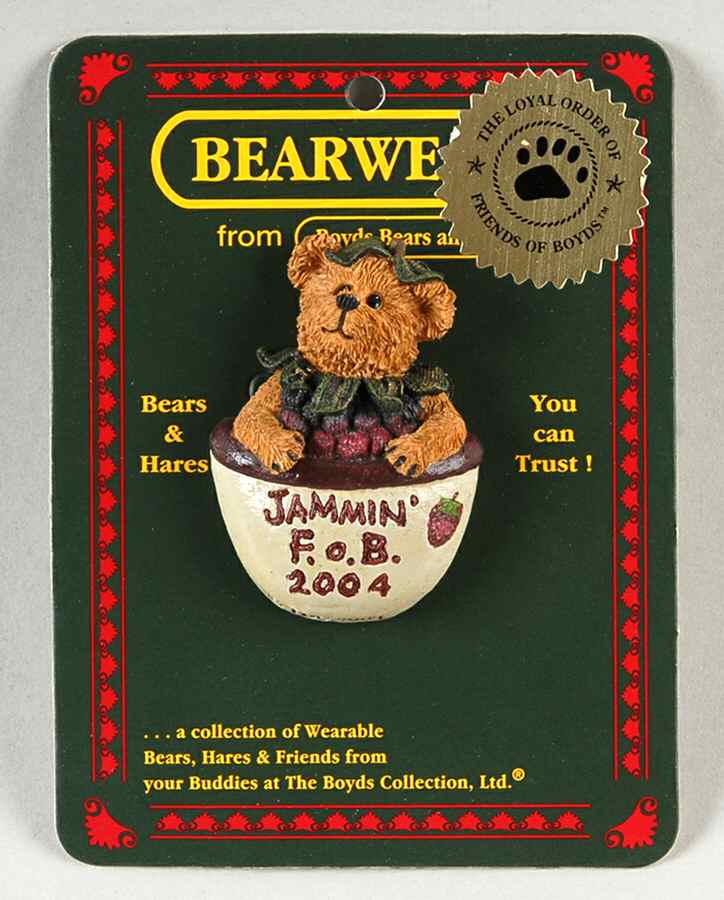 Friends of Boyds Bearie-Pin - Boxed by Boyds Bears-1