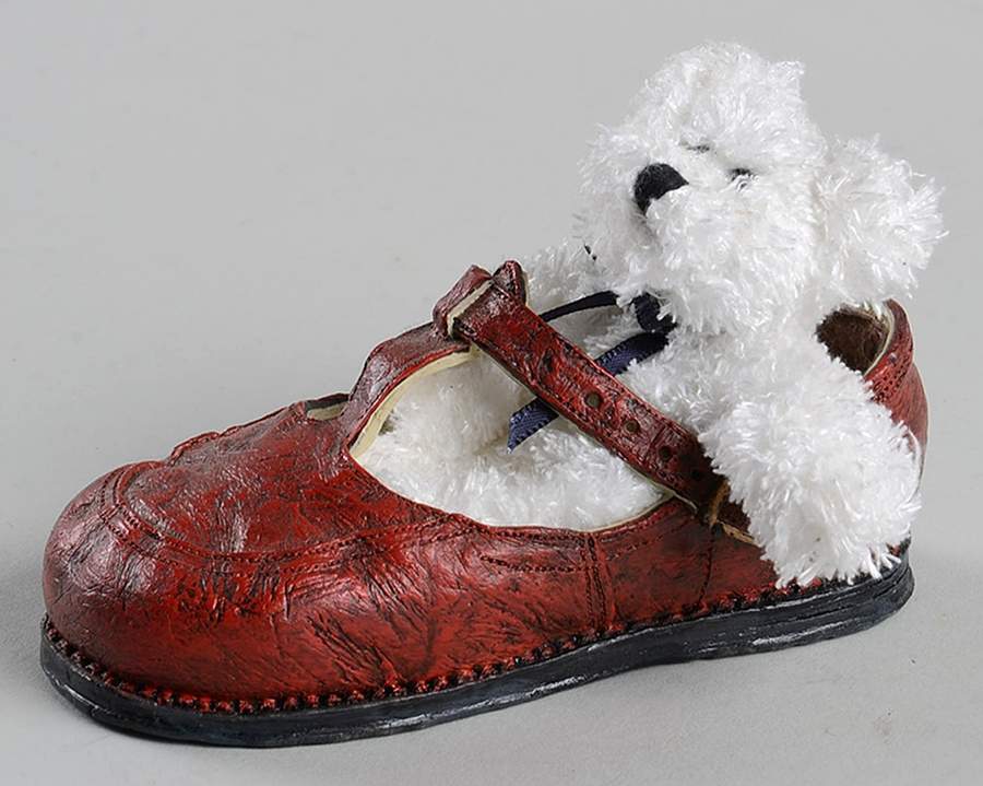 Bearfoot Friends Prissy-Big Girl Shoes - Boxed by Boyds Bears-1