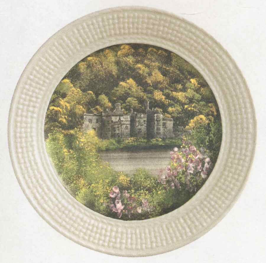 Scenes of Ireland Kylemore Abbey - No Box by Belleek Pottery (Ireland)-1