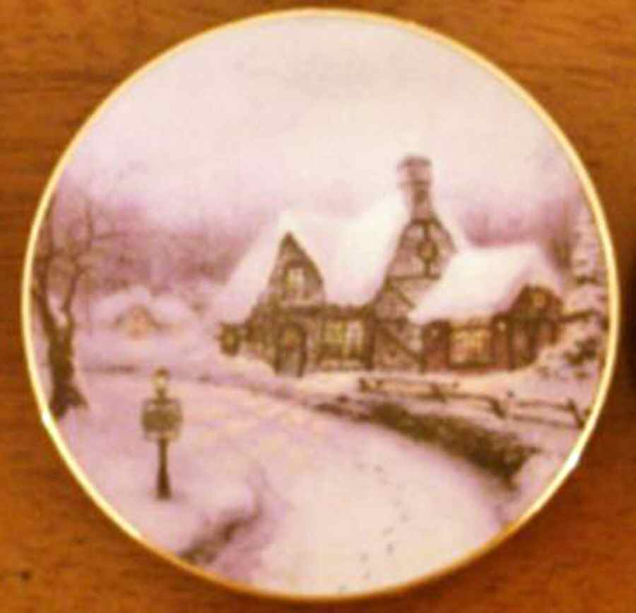 Enchanted Seasons Swanbrook Cottage - No Box by Bradford Editions-1