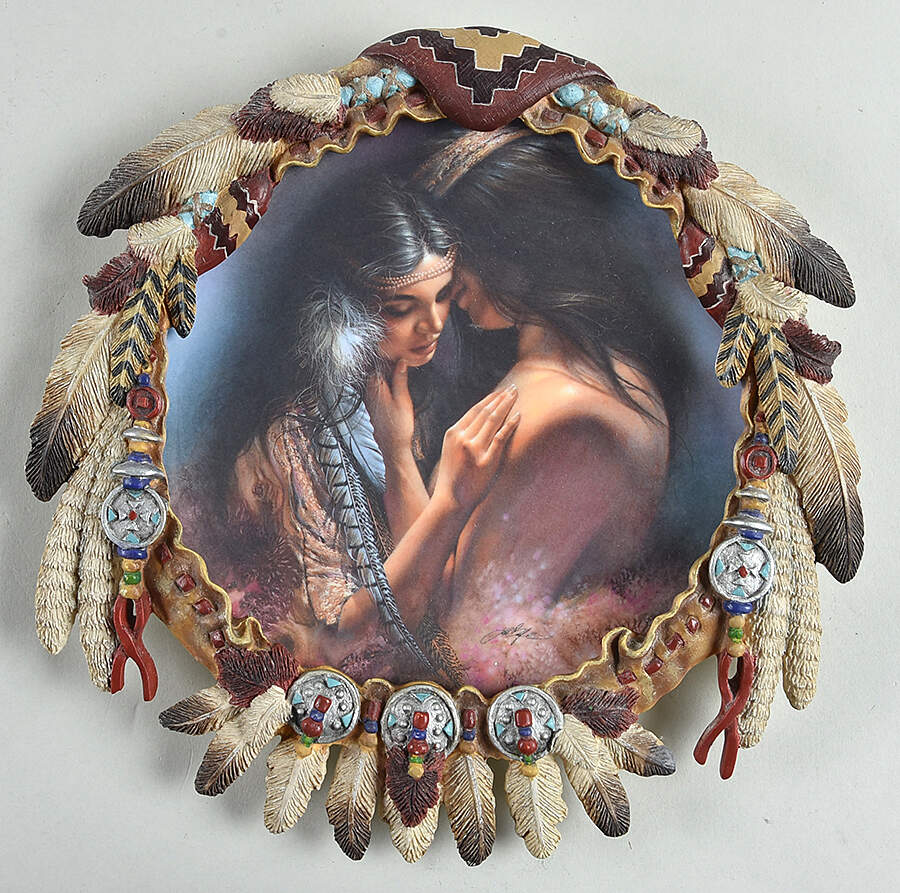 Souls Embraced Tenderness - No Box by Bradford Exchange-1
