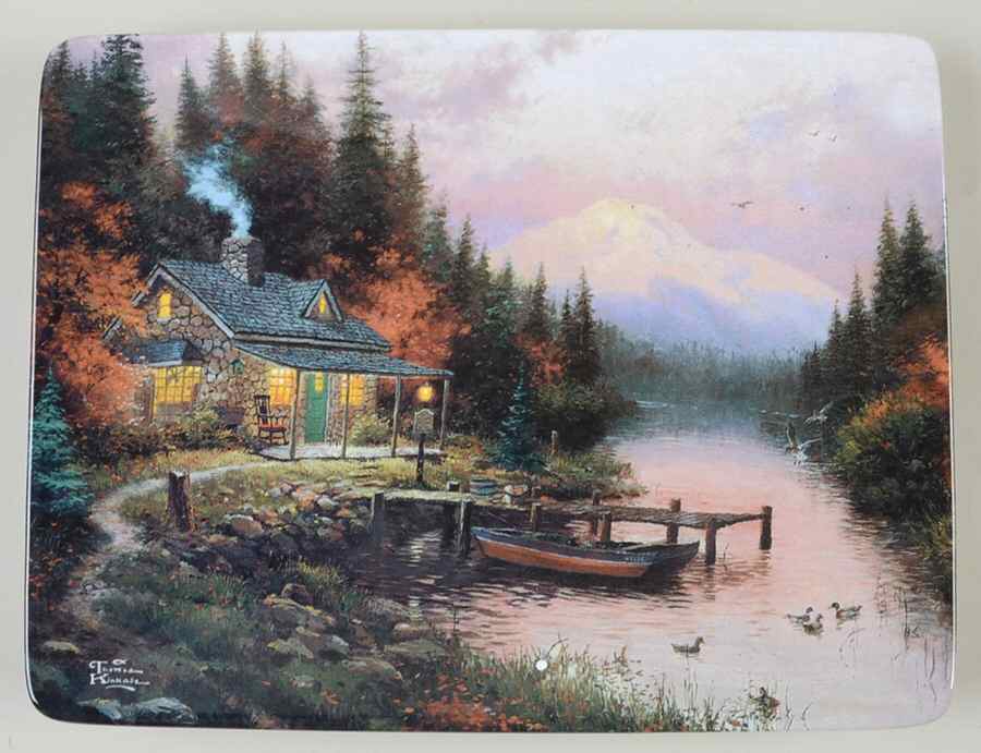 End of a Perfect Day Autumn Serenity - No Box by Bradford Exchange-1