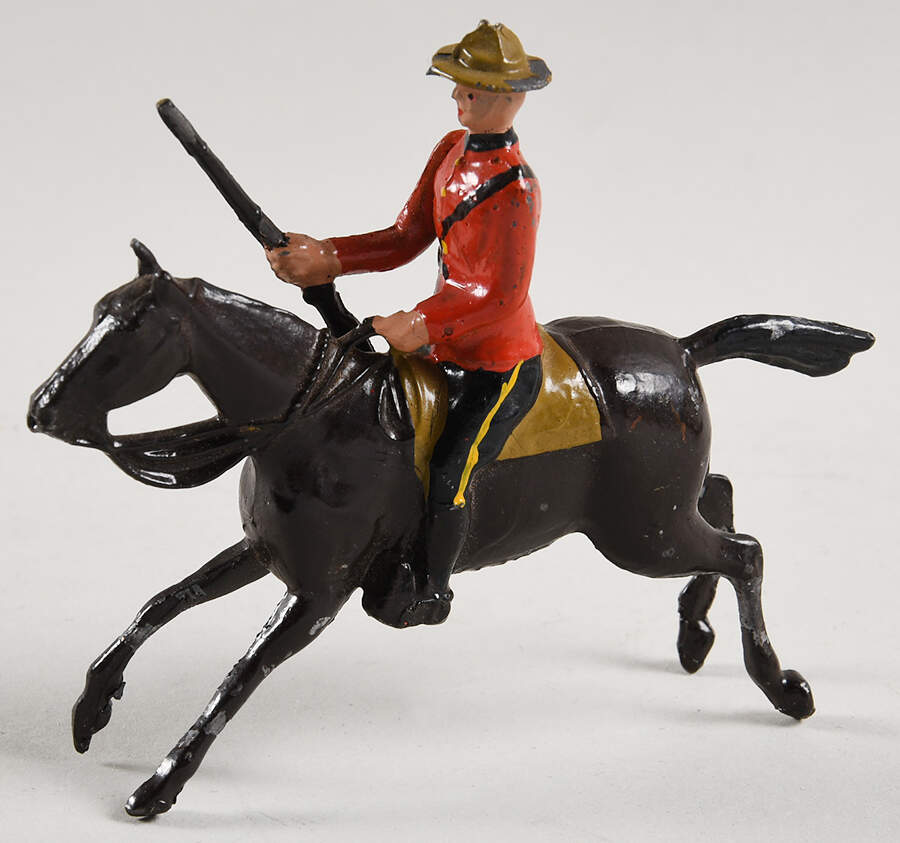 Die Cast Models Royal Canadian Mounted Police - No Box by W Britain-1