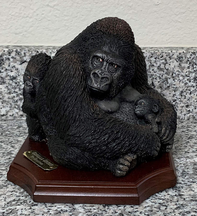 The Crown Collection Baby Doll-Gorilla Group - Boxed by Bossons-1
