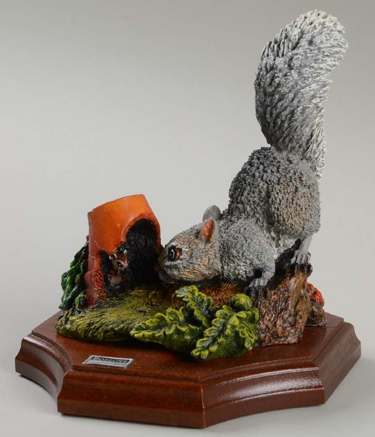 The Crown Collection First Neighbour-Squirrel - No Box by Bossons-1