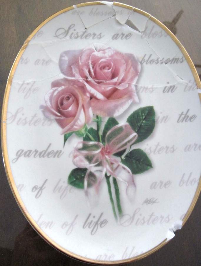 Sisters Forever My Sister, My Friend - No Box by Bradford Exchange-1
