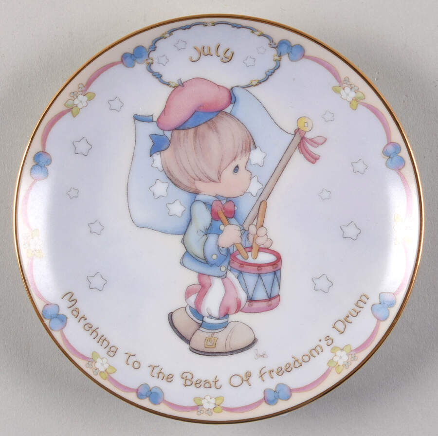 Sharing Precious Moments July-Drummer Boy - No Box by Bradford Exchange-1