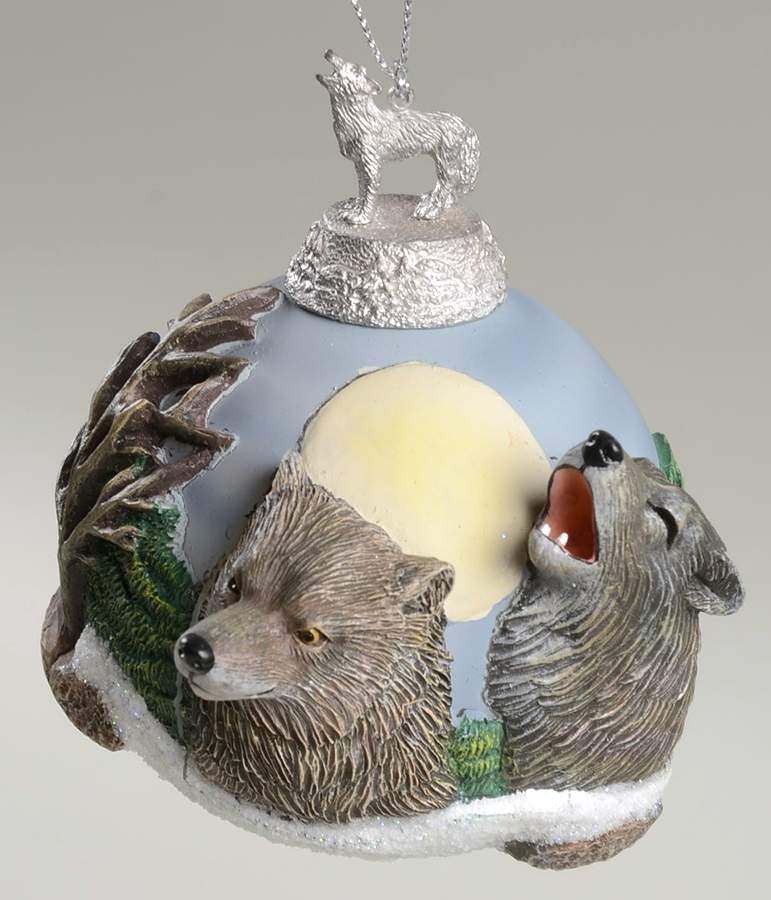 Eyes of the Wild Ornaments Third Issue - Set Of 3 - No Box by Bradford Editions-1