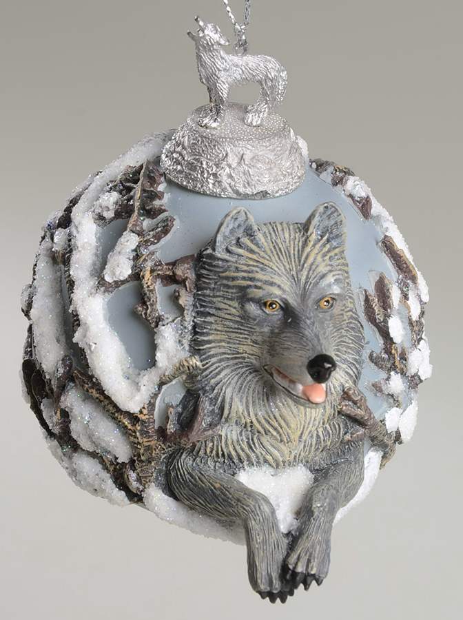 Eyes of the Wild Ornaments Eyes In The Wilderness - No Box by Bradford Editions-1