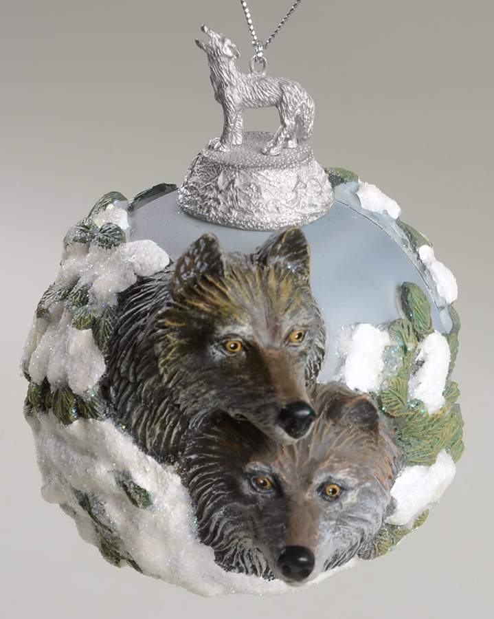 Eyes of the Wild Ornaments Eyes In The Moonlight - No Box by Bradford Editions-1