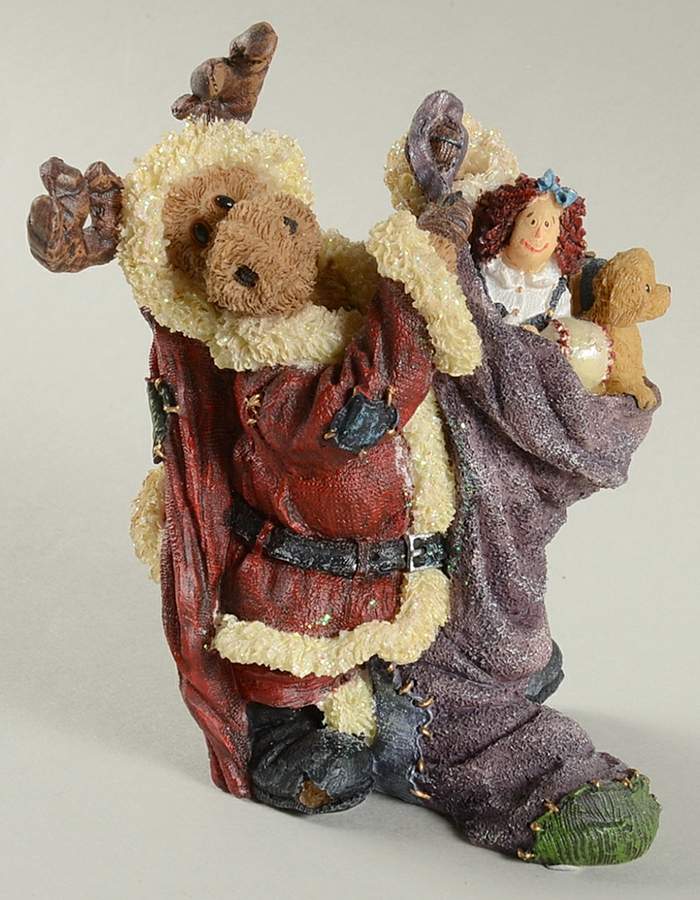 Moose Troop Morley Kringlemoose-Stocking Stuffer - No Box by Boyds Bears-1