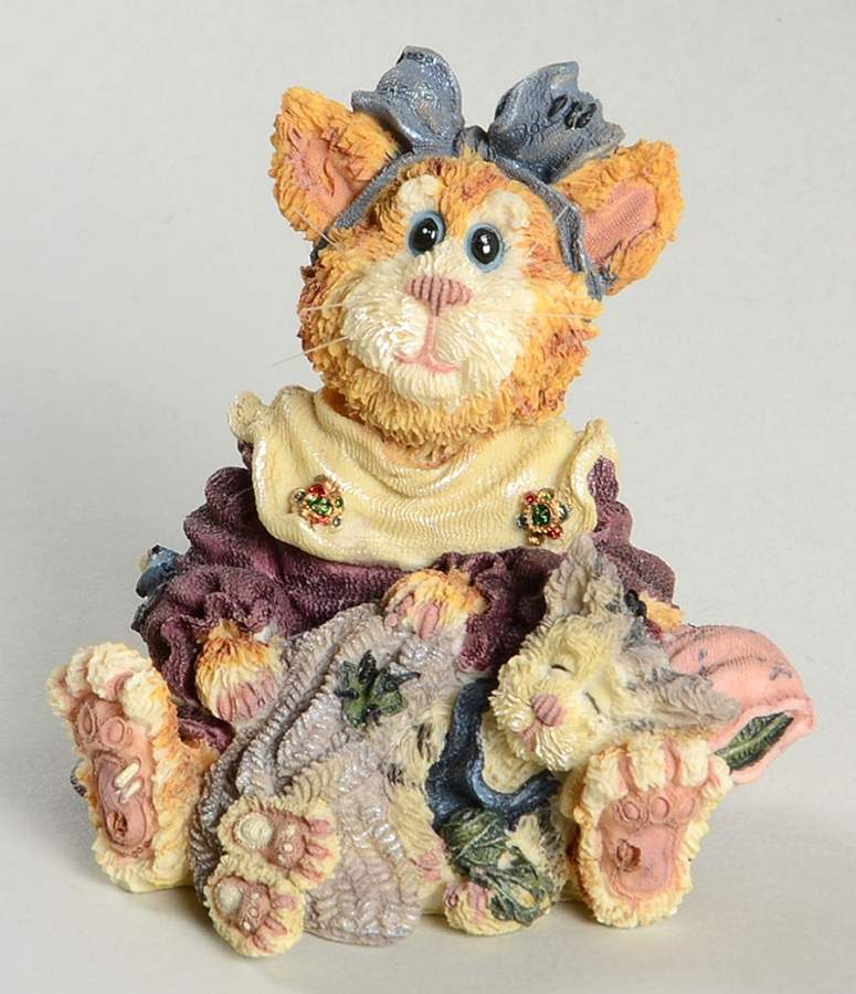 Purrstones Maddie Purrkins With Puddytat - With Box by Boyds Bears-1