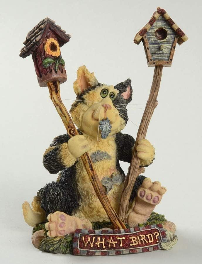 Purrstones Chester Birdbreath - No Box by Boyds Bears-1