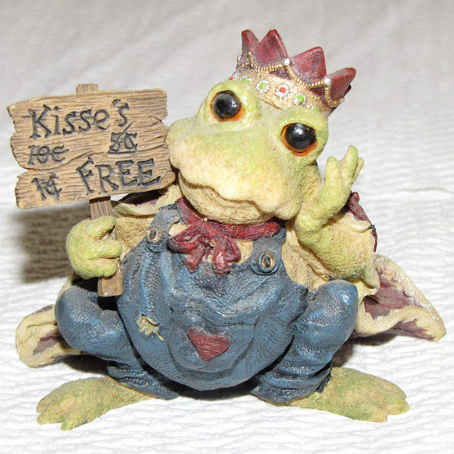 Ribbit and Company Charles Dunkleburger-Prince Of Tales - Boxed by Boyds Bears-1